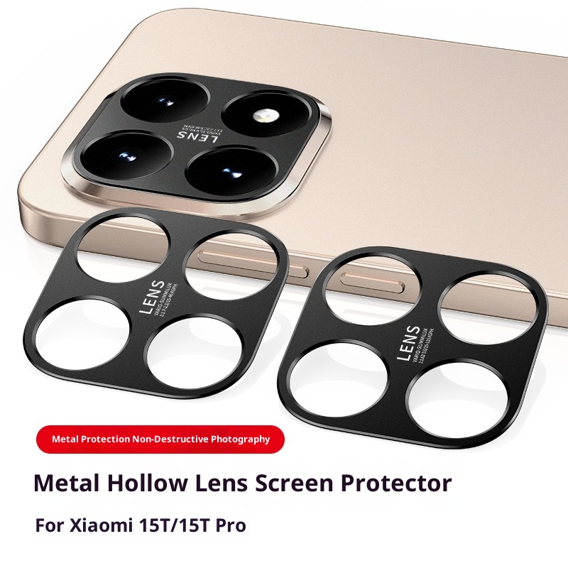 Xiaomi Photography Kit - Aluminium metalen achteruitrijcamera lensbeschermer voor Xiaomi