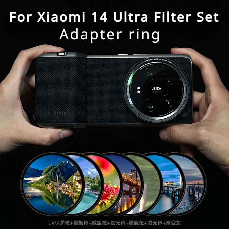 Photography Kit Xiaomi 15 Ultra - Voor Xiaomi 14 Ultra Filter Case