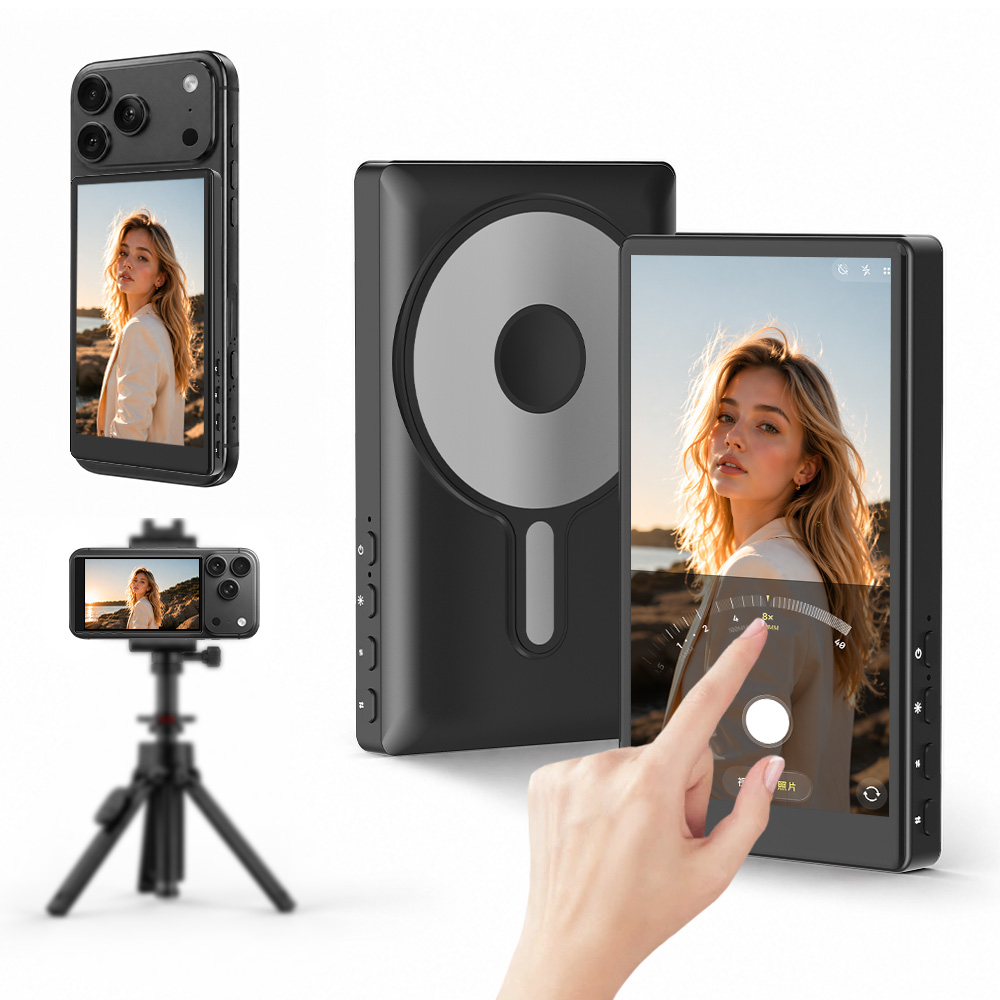Photography Blog - Vlog Selfie Monitor Scherm voor iPhone