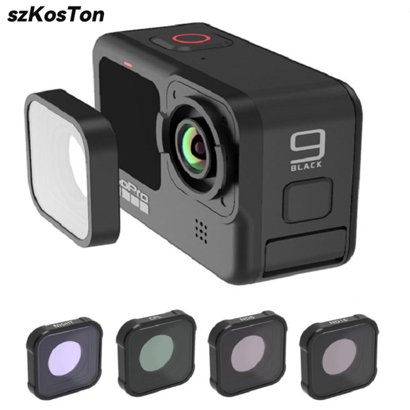 Gopro Action Camera Hero 12 Black - Cpl Nd8 Nd16 Nd32 Polarisatiefilter Voor