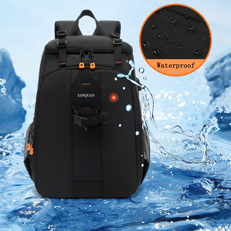 Photography Videos - Waterdichte reisrugzak, videostatief, DSLR-tas, grote capaciteit,