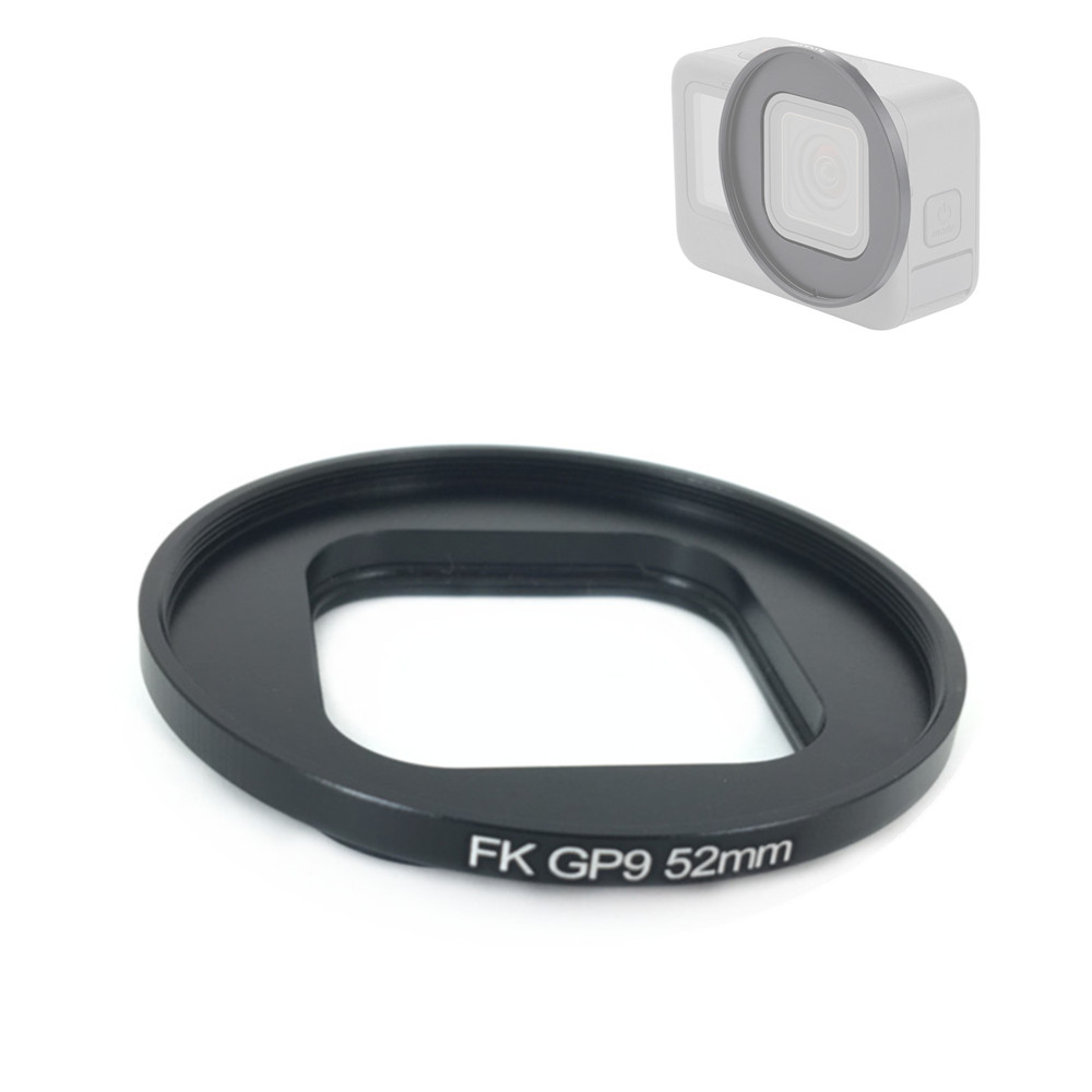 Gopro Action Camera Hero 12 Black - 52 mm lensfilteradapterring voor de Black