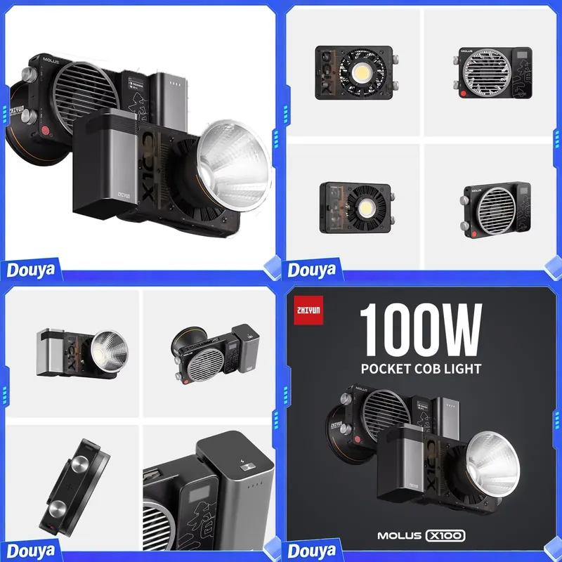 Photography Videos - ZHIYUN Molus X100 100W COB LED-lamp