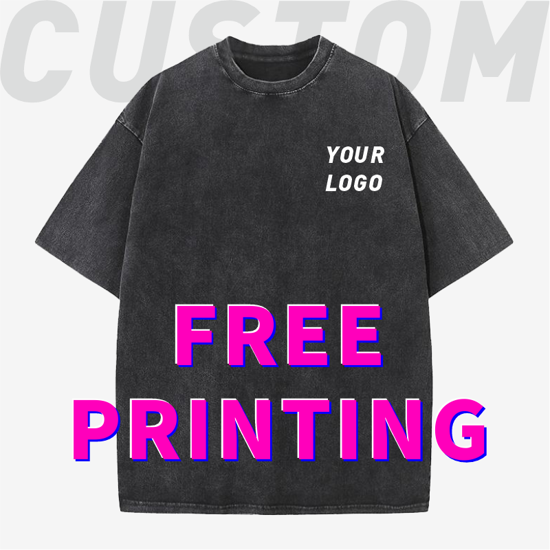 Photography Logo - Op maat gemaakte T-shirts, gratis bedrukking