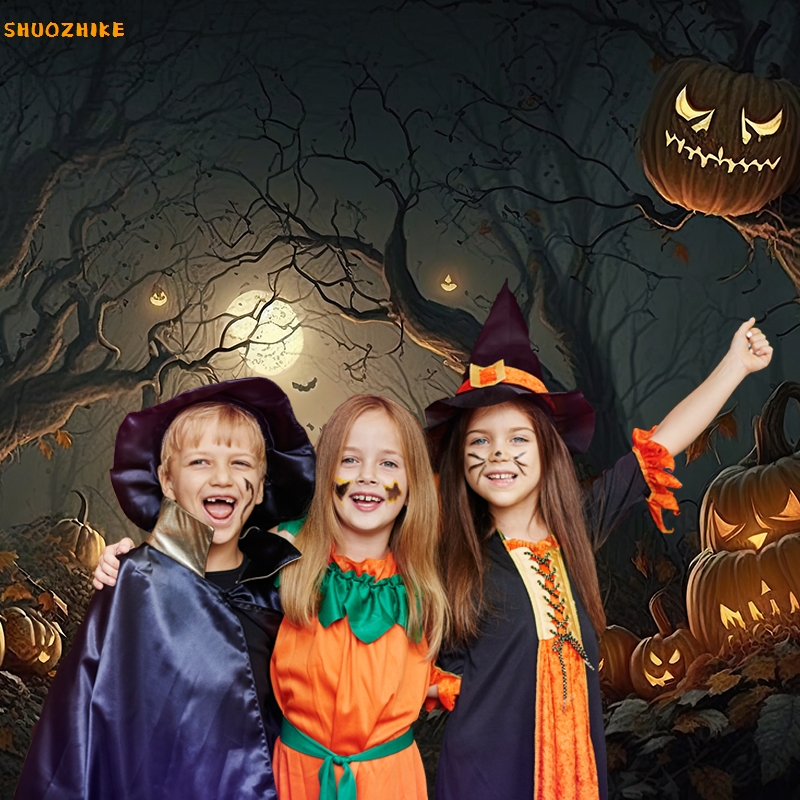 Halloween Achtergrond Photozon - Photography Backdrop Muslin recensie en prijs