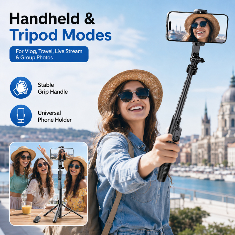 2M Bluetooth Selfie Stick-stat - Photography Blog recensie en prijs
