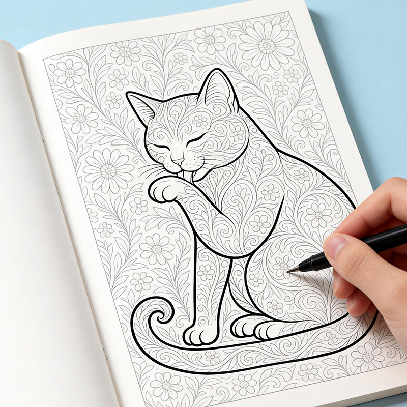 Een handgetekend kleurboek voo - Photography Book recensie en prijs