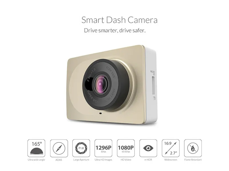 Xiao YI Smart Dashcam voor aut - Xiaomi Photography Kit recensie en prijs