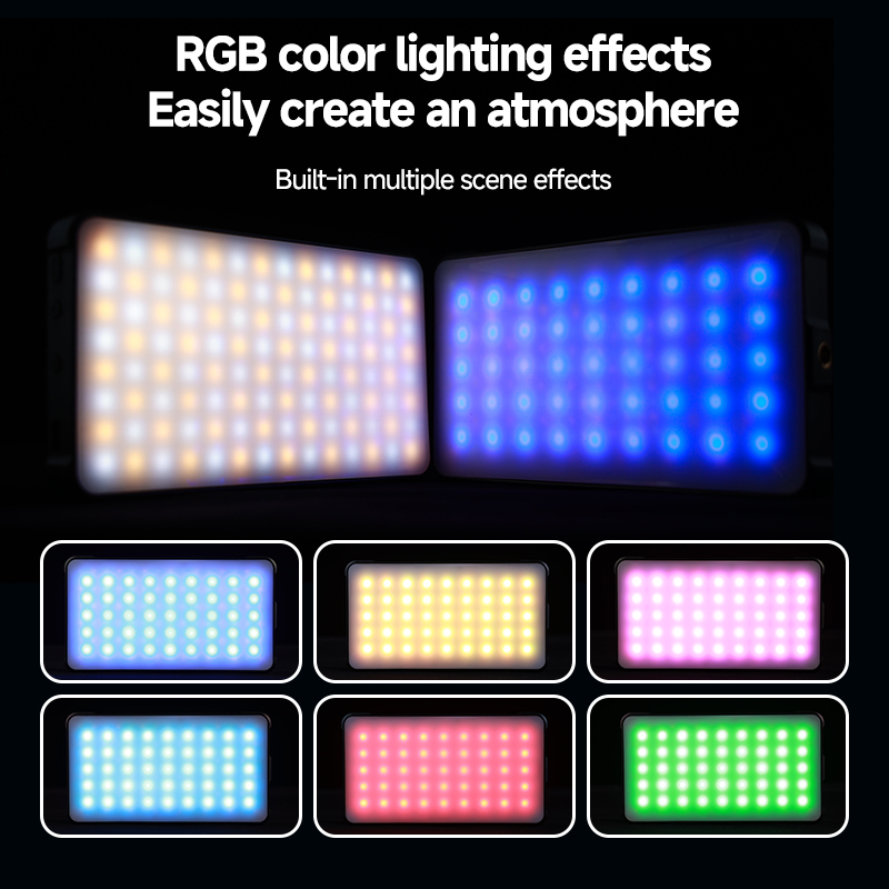 RGB LED-videolamp Vul rechte z - Photography Blog recensie en prijs