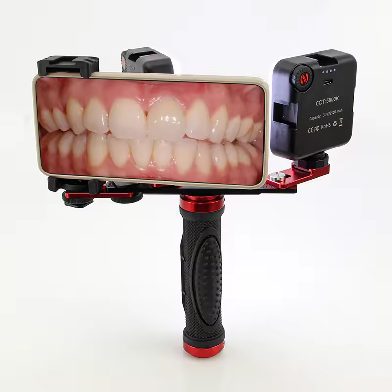 Mobiele LED-fotolamp voor tand - Photography Videos recensie en prijs