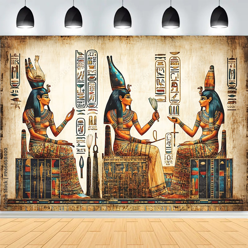 Oud-Egyptische hiërogliefen, b - Photography Backdrop Muslin recensie en prijs